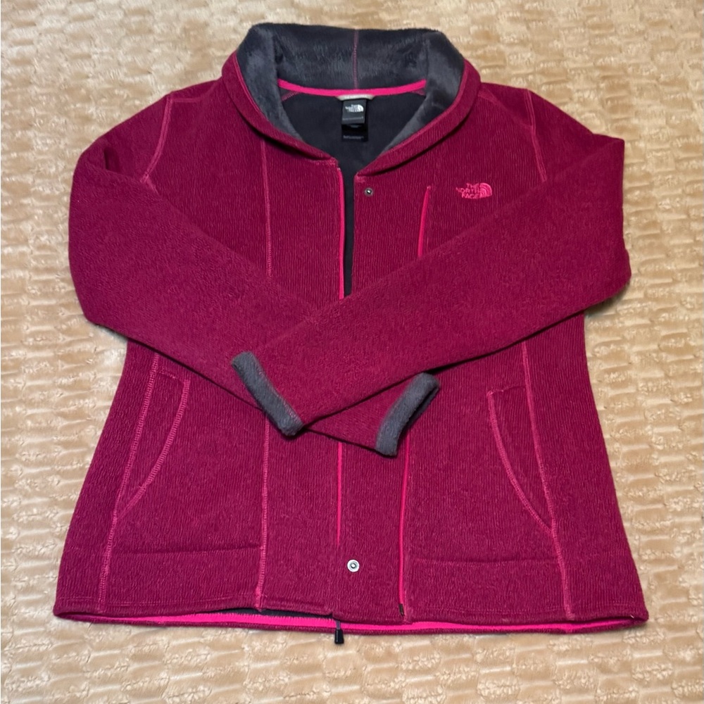 The North Face Women's Magenta Teddy Jacket